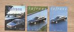 RENAULT SAFRANE - FOLDERS, Boeken, Ophalen of Verzenden, Renault