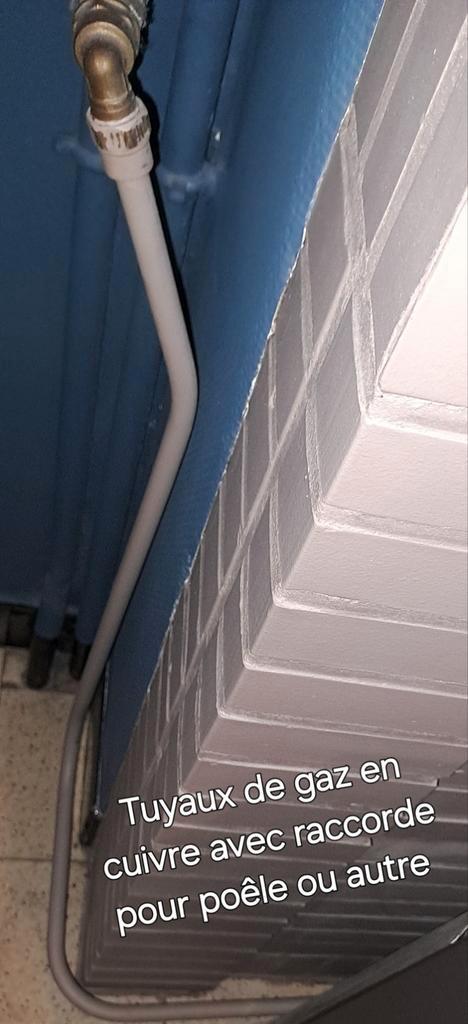 Tuyaux gaz avec raccorde conforme à saisir ↙️, Doe-het-zelf en Bouw, Verwarming en Radiatoren, Zo goed als nieuw, Kachel, 800 watt of meer