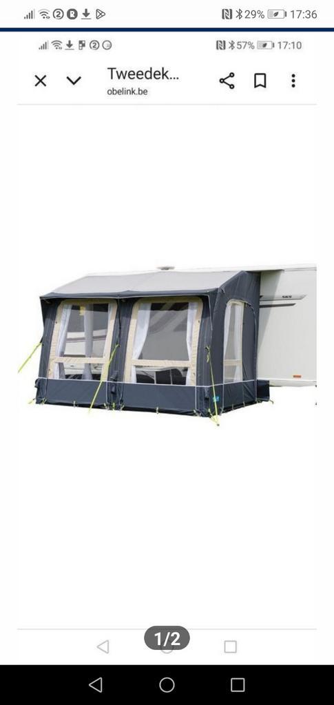 Voortent Kampa classic air 300, Caravans en Kamperen, Tenten, Ophalen
