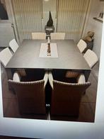 Mooie rieten eetkamer stoelen-zetels, Huis en Inrichting, Ophalen, Zo goed als nieuw