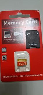 Micro SD PRO Plus Uiltra 512 GB 35 euro, Audio, Tv en Foto, Foto | Geheugenkaarten, Ophalen, Nieuw, SD, 512 GB