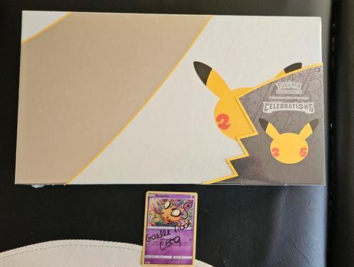 Pokémon ultra premium Célébrations fr, Hobby en Vrije tijd, Verzamelkaartspellen | Pokémon, Nieuw, Booster, Ophalen of Verzenden
