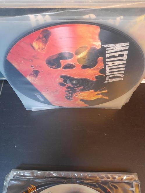 lp - metallica - load - picture disc, Cd's en Dvd's, Vinyl | Hardrock en Metal, Zo goed als nieuw, Ophalen of Verzenden