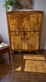 armoire/meuble de bar art déco vintage en bois, Enlèvement ou Envoi