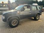 Nissan Terrano *4X4-DIESEL-LONG CHASSIS* (bj 1990), Auto's, Oldtimers, Blauw, Bedrijf, 5 deurs, SUV of Terreinwagen