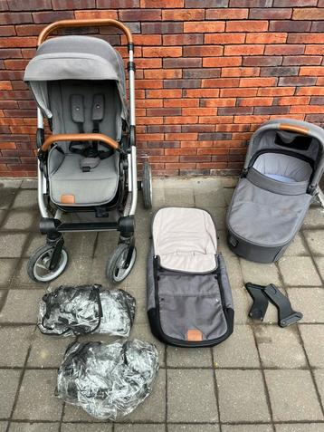 Kinderwagen Mutsy - Nio (North Grey), Ophalen, Gebruikt, Kinderwagen, Mutsy