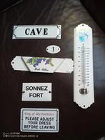 Set van 6 kleine geëmailleerde bordjes, Ophalen