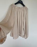 Blouse, Kleding | Dames, Blouses en Tunieken, Nieuw, Beige, Maat 38/40 (M), H&M