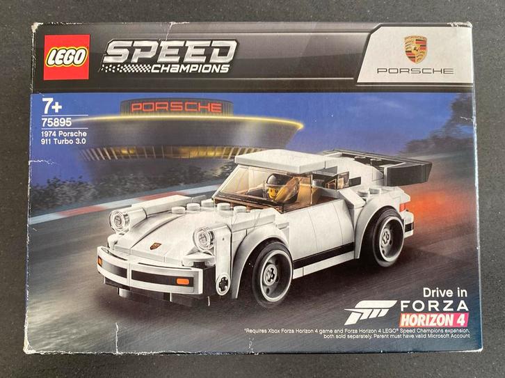 Lego 75895 Porsche, Kinderen en Baby's, Speelgoed | Duplo en Lego, Gebruikt, Lego, Complete set, Ophalen of Verzenden