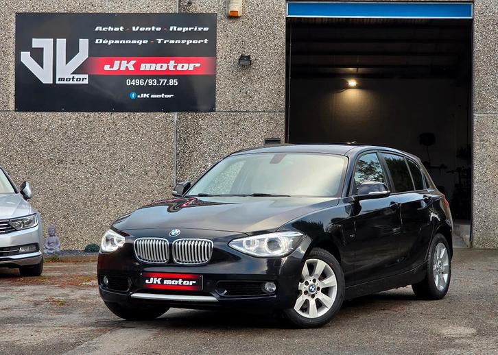 BMW 118i  Boite auto   170ch   XENON * CUIR * GARANTIE, Auto's, BMW, Bedrijf, Te koop, 1 Reeks, ABS, Airbags, Airconditioning