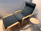 Relax Poang zetel ikea met voetenbank - limited edition, Ophalen, Zo goed als nieuw, Hout, Ikea zweeds