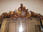 Grote oude spiegel, Napoleon III., Antiek en Kunst, Antiek | Spiegels, 100 tot 150 cm, 150 tot 200 cm, Rechthoekig, Ophalen
