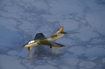Dinky Toys 736 Hawker Hunter Fighter, Envoi, Utilisé, Dinky Toys