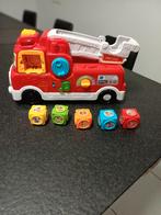Brandweerwagen met blokken, Kinderen en Baby's, Ophalen, Gebruikt, 6 maanden tot 2 jaar