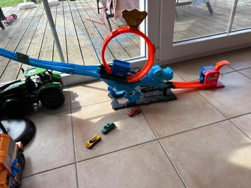 Circuit hotwheels, Enlèvement, Comme neuf, Hot Wheels, Avec looping