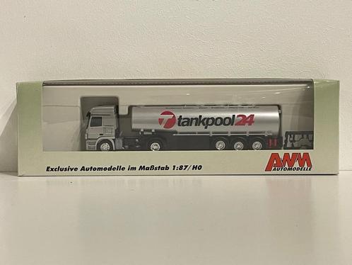 AWM MB Actros Tankpool24 1/87, Hobby en Vrije tijd, Modelauto's | 1:87, Zo goed als nieuw, Bus of Vrachtwagen, AWM, Ophalen of Verzenden