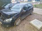 Vw Golf 6 met accident,bouwjaar 2009,1.4 i benzine Automaat., Auto diversen, Ongevalwagen, Automaat, Volkswagen, Zwart, 1400 cc