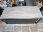 Table basse + tiroir, Huis en Inrichting, Woonaccessoires | Kisten, Ophalen, Zo goed als nieuw, Metaal