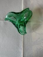 kristal groene asbak, Antiek en Kunst, Ophalen