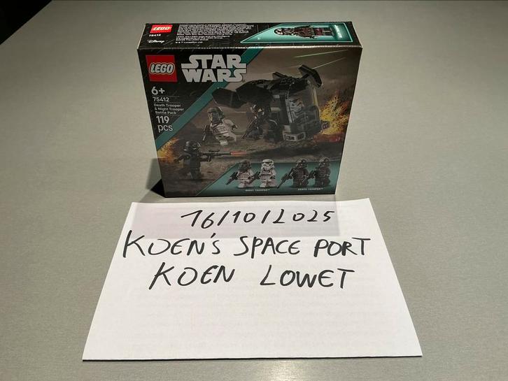 Lego Star Wars 75412 Death Trooper & Night Trooper Battle Pa, Kinderen en Baby's, Speelgoed | Duplo en Lego, Nieuw, Lego, Complete set