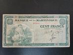 Martinique pick 19a 1942 zéér zeldzaam, Postzegels en Munten, Ophalen of Verzenden, Midden-Amerika, Los biljet
