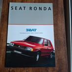 SEAT  RONDA  11/85, Boeken, Auto's | Folders en Tijdschriften, Ophalen of Verzenden, Nieuw, Overige merken