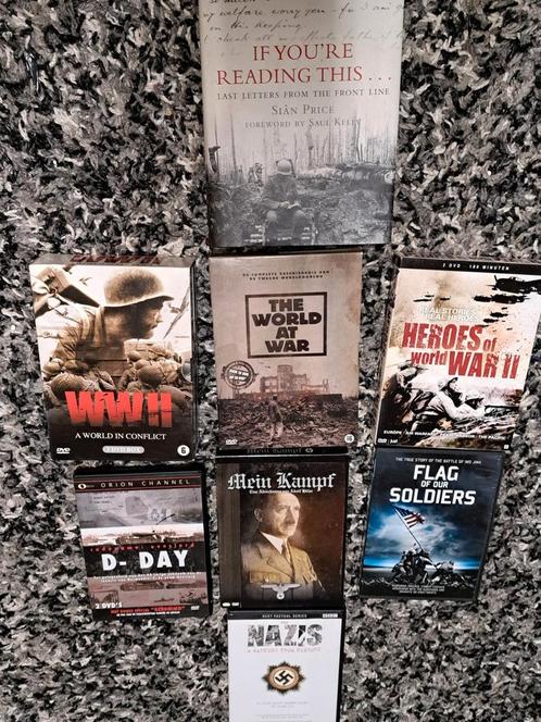 Ww2 Dvd's + boeken, Cd's en Dvd's, Dvd's | Documentaire en Educatief, Zo goed als nieuw, Oorlog of Misdaad, Ophalen of Verzenden