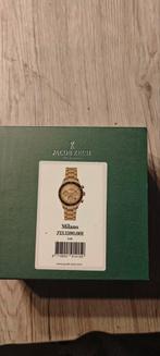 Jacob zech Milano horloge goud nieuw in doos, Handtassen en Accessoires, Horloges | Heren, Overige merken, Staal, Polshorloge