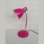 Roze bureaulamp, Huis en Inrichting, Lampen | Tafellampen, Minder dan 50 cm, Ophalen of Verzenden, Zo goed als nieuw