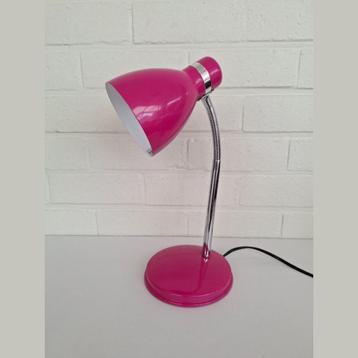 Roze bureaulamp