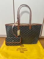 Luxe zwart/bruine Goyard tas, Handtassen en Accessoires, Ophalen, Zo goed als nieuw, Zwart, Handtas
