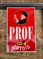 Stella Prof emaille reclamebord, Verzamelen, Ophalen, Gebruikt, Reclamebord
