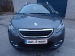PEUGEOT 2008 1600 BENZINE TIPTRONIC+NAVI 89000KM, Auto's, Euro 5, Stof, Zwart, 4 cilinders