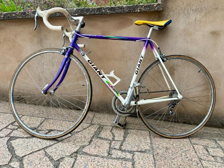 Giant Peloton Lite vintage racefiets, Fietsen en Brommers, Fietsen | Racefietsen, Gebruikt, Giant, 53 tot 57 cm, Ophalen