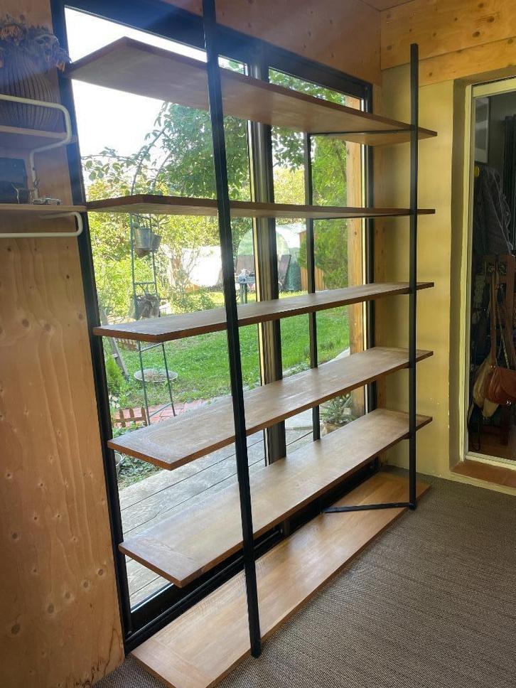 étagère bibliothèque HABITAT vintage, Huis en Inrichting, Kasten | Stellingkasten, Gebruikt, Ophalen
