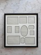Stijlvolle collage fotokader – 37 x 37 cm, Ophalen, Zo goed als nieuw