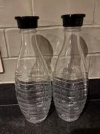 2X glazen flessen voor sodastream in perfecte staat, Ophalen, Zo goed als nieuw