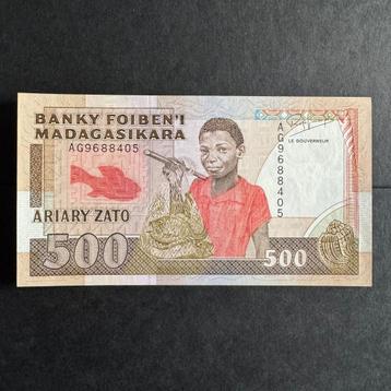 Madagascar - 500 Ariary 1989 - P 71 - UNC - 1034 beschikbaar voor biedingen
