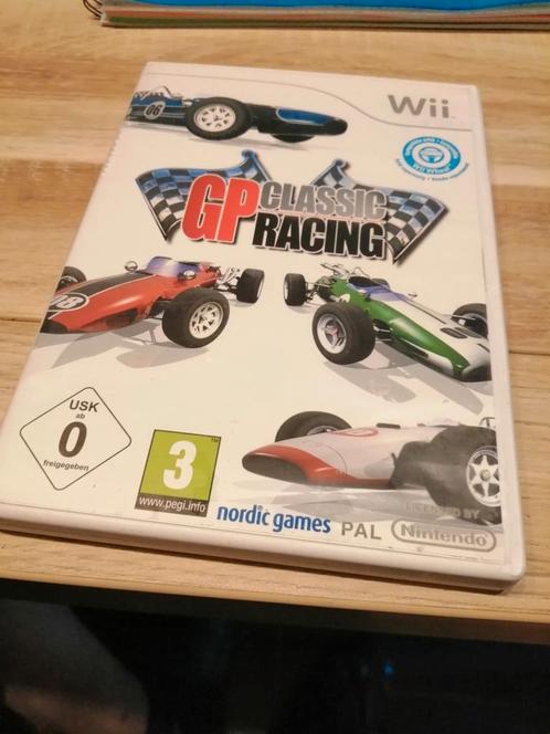 Gp Classic racing, Consoles de jeu & Jeux vidéo, Jeux | Nintendo Wii, Utilisé, Course et Pilotage, 1 joueur, À partir de 3 ans