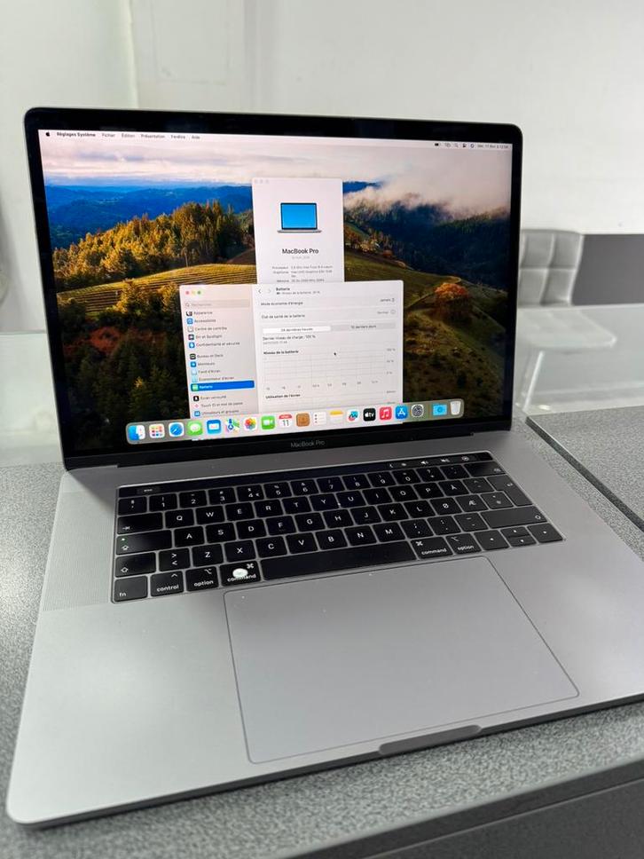 Macbook Pro 15* i9 2,9 GHZ ToucBar 32 Go RAM - 512 SSD, Computers en Software, Apple Macbooks, Zo goed als nieuw, MacBook, Ophalen