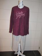 Warme pyjama dames - XXL - Paars / grijs - gedragen, Ophalen of Verzenden, Gedragen, Maat 46/48 (XL) of groter