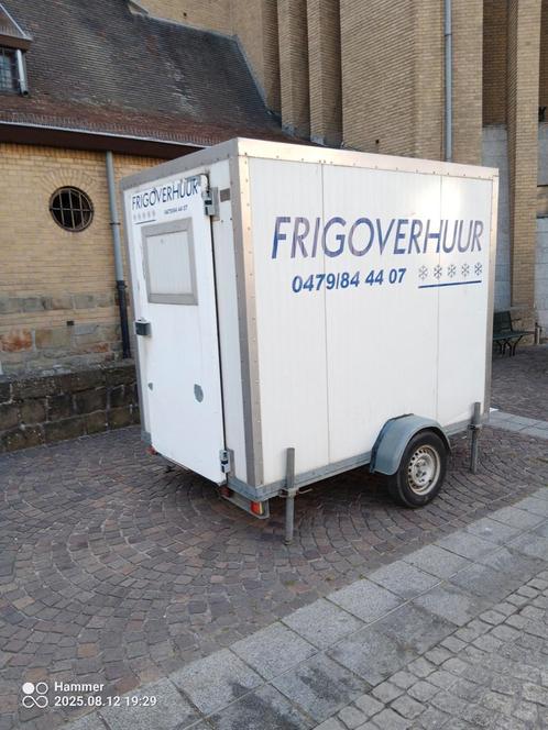 Koelaanhangwagen te koop, Auto diversen, Aanhangers en Bagagewagens, Zo goed als nieuw, Ophalen