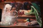 Puzzel 1000 stuks: Puppies on stairs, Enlèvement ou Envoi