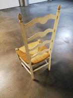 4 houten stoelen, Huis en Inrichting, Woonaccessoires | Krantenbakken en Lectuurbakken, Ophalen, Zo goed als nieuw