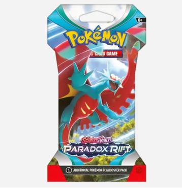 Pokémon Paradox Rift: Sleeved Booster Pack – Slechts €5,75! beschikbaar voor biedingen