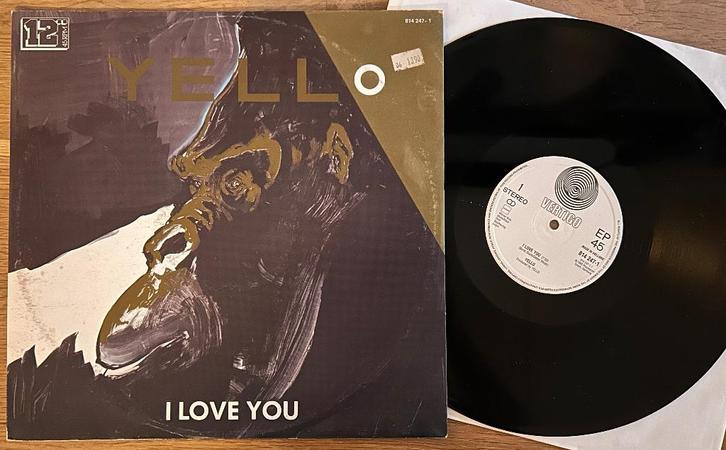 YELLO - I love you ( 12# ), Cd's en Dvd's, Vinyl | Pop, Zo goed als nieuw, 1980 tot 2000, 12 inch, Verzenden