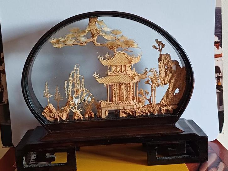 China mooie kijkkast, Antiek en Kunst, Curiosa en Brocante, Ophalen