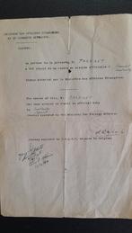 Document bataille des Ardennes S.H.A.E.F Stavelot-Malmedy, Enlèvement ou Envoi