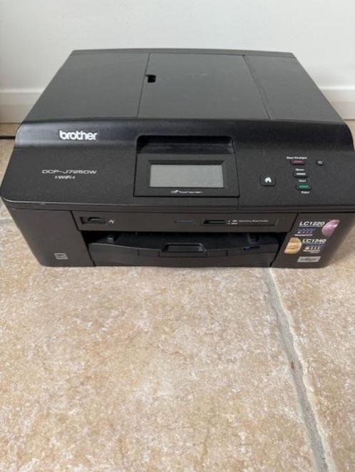 Brother DCP-J725DW kleurenprinter – all-in-one, Computers en Software, Printers, Gebruikt, All-in-one, Inkjetprinter, Faxen, Kleur printen