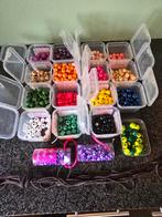 Pakket houten parels + 2 pakjes + touw, Hobby en Vrije tijd, Ophalen of Verzenden